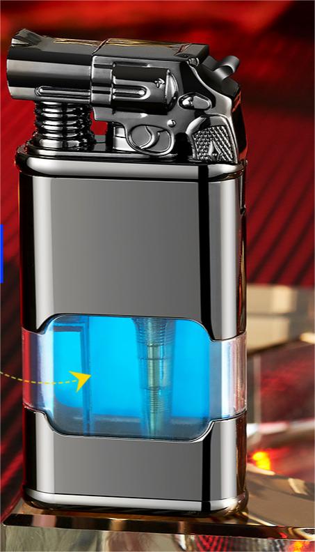 GUN CLOCK LIGHTER